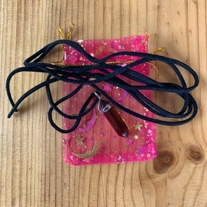 Black/Brown Grunge Crystal Choker